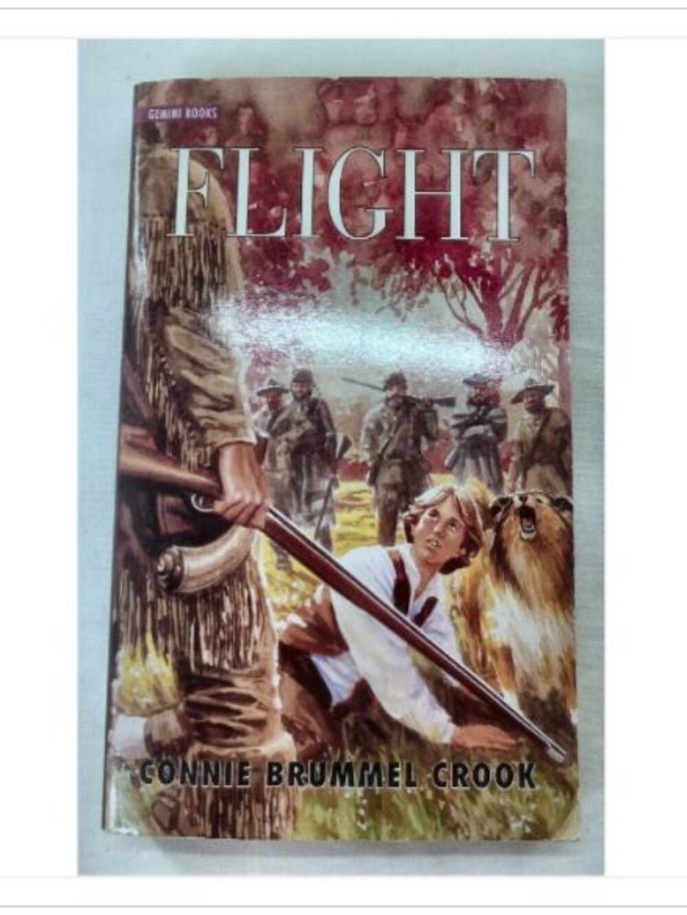 Flight Connie Brummel Crook 1994 Paperback Book Vintage Novel Read Classic